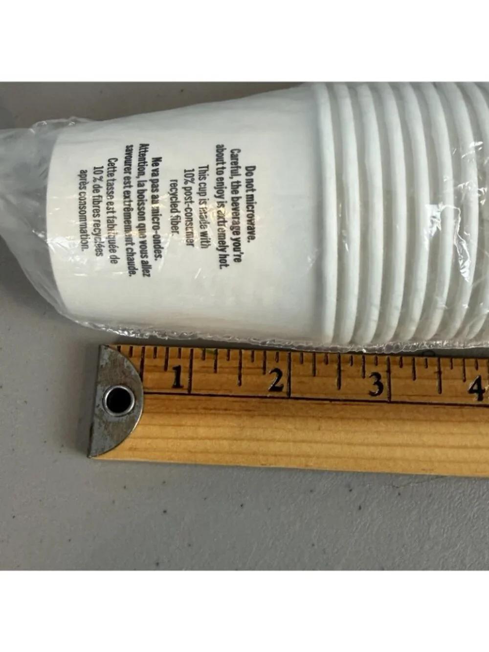 Starbucks Paper Coffee Cups Espresso 4oz Sample Pup Cup Size Open Bag of 49